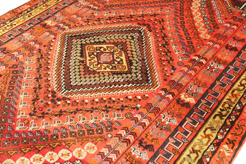 Perserteppich - Nomadic - 287 x 170 cm - rot