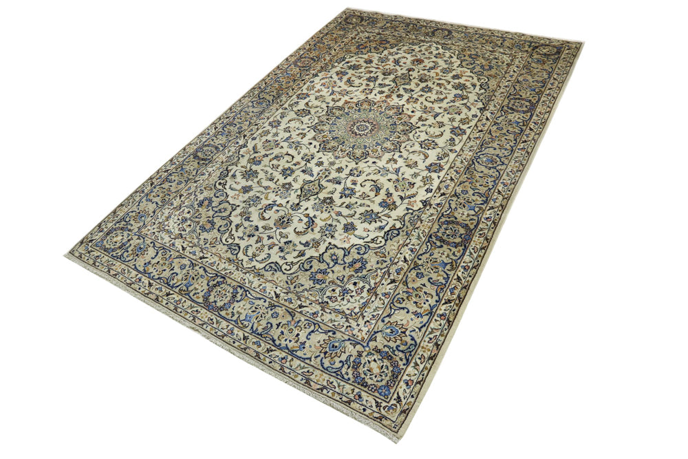 Perserteppich - Nain - Royal - 302 x 203 cm - creme