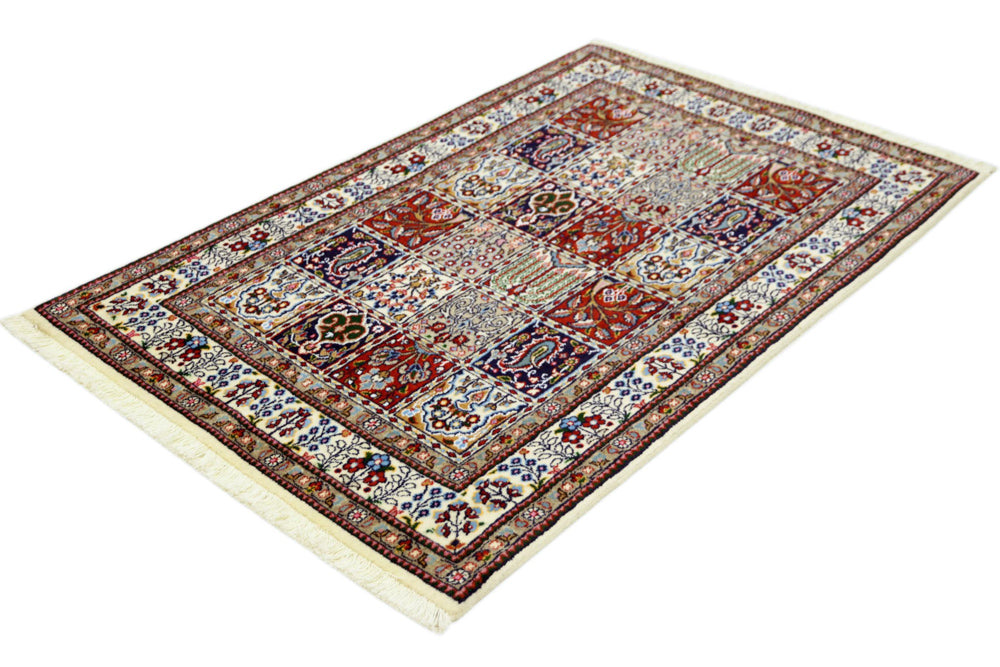 Perserteppich - Classic - 95 x 147 cm - dunkelbeige