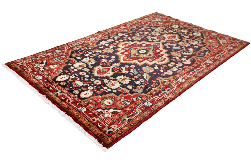 Perserteppich - Nomadic - 135 x 220 cm - dunkelblau