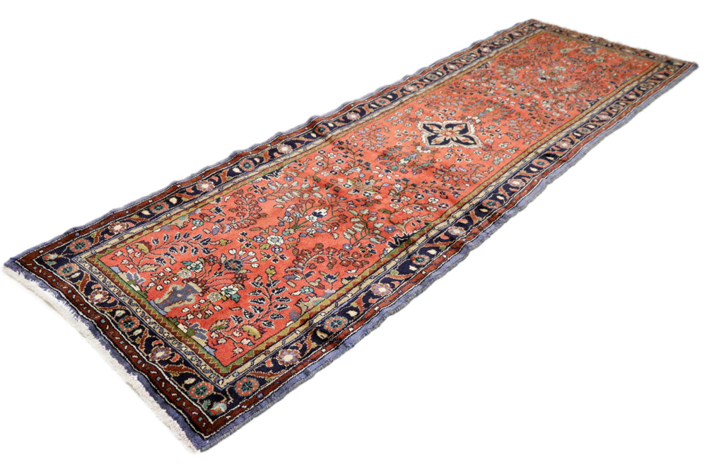 Läufer Perser - Nomadic - 85 x 275 cm - rost