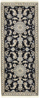 Läufer Perser - Nain - 72 x 197 cm - dunkelblau
