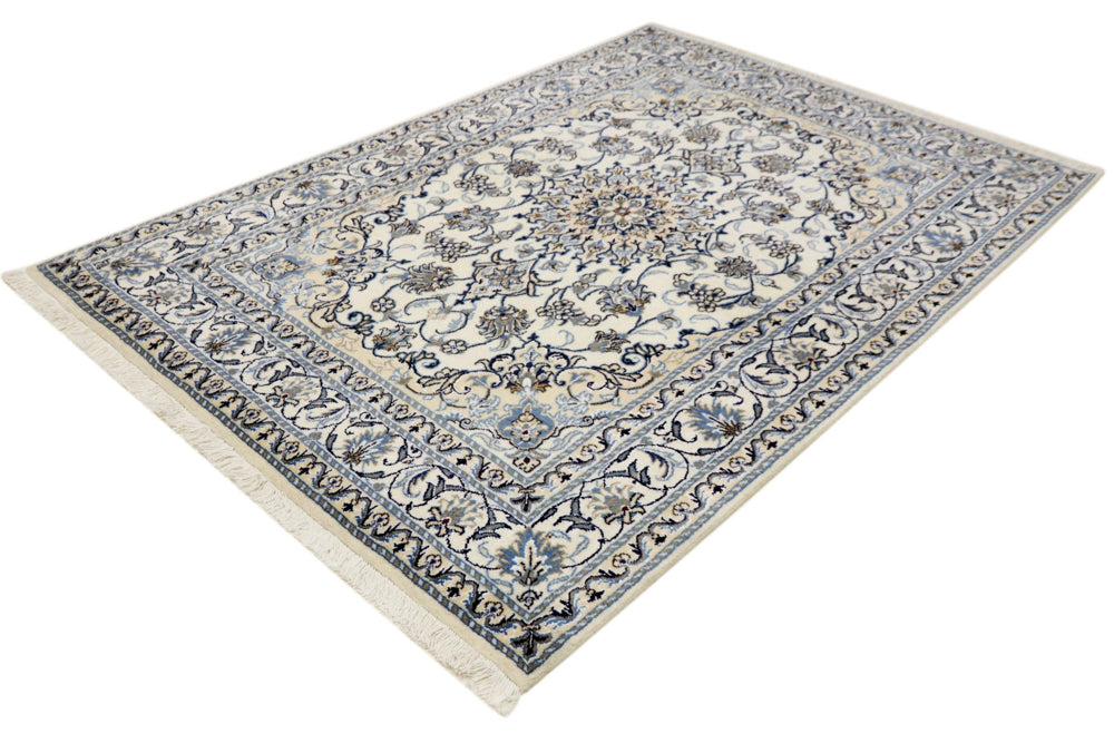 Perserteppich - Nain - 148 x 207 cm - creme