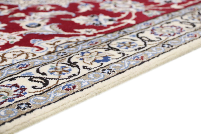 Perserteppich - Nain - 180 x 118 cm - rot