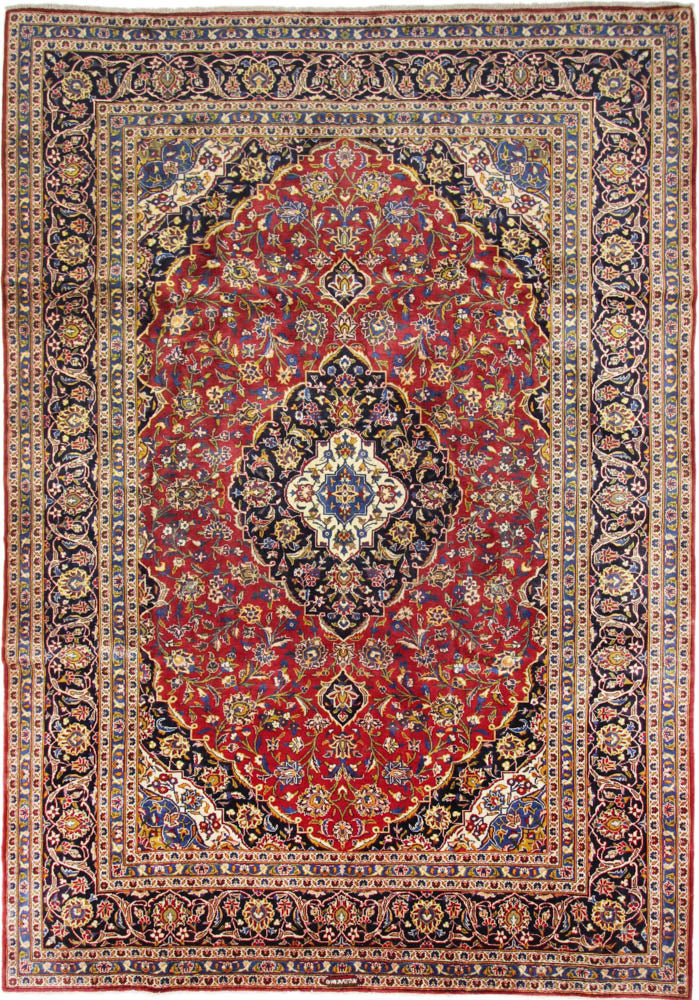 Perserteppich - Keshan - 350 x 250 cm - rot
