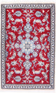 Perserteppich - Nain - 86 x 138 cm - rot