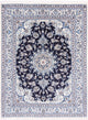 Perserteppich - Nain - 150 x 200 cm - dunkelblau