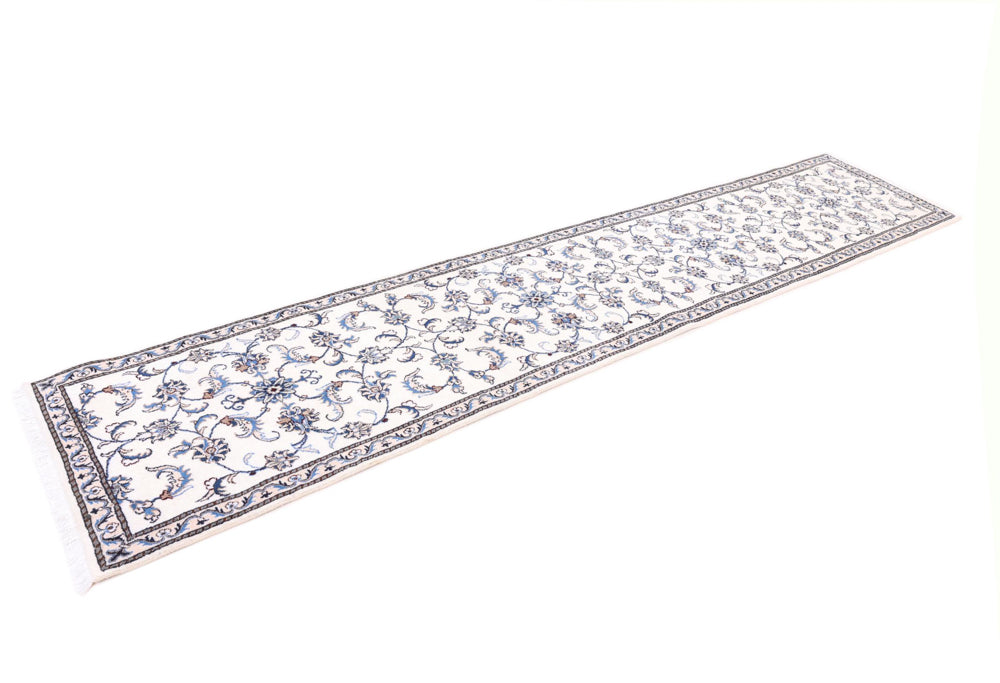 Läufer Perser - Nain - 79 x 382 cm - creme