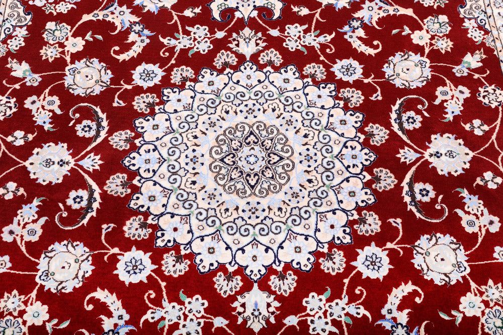 Perserteppich - Nain - Premium - 241 x 156 cm - rot