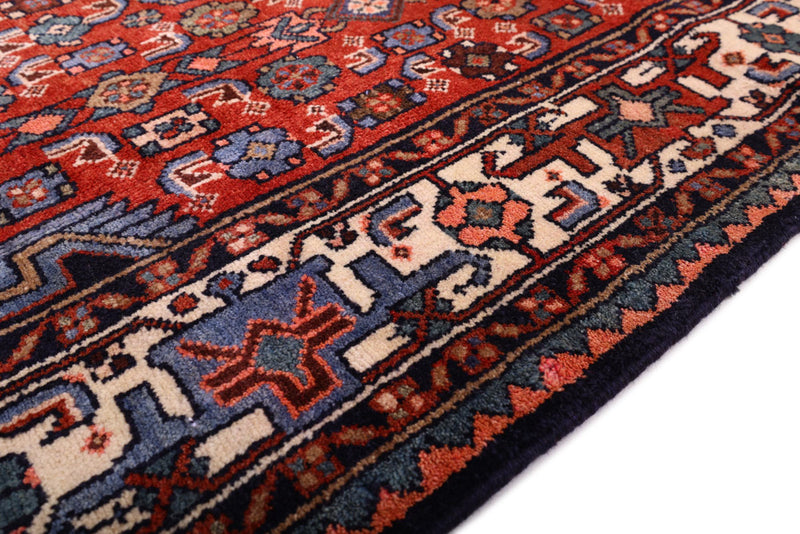 Perserteppich - Nomadic - 225 x 130 cm - dunkelrot