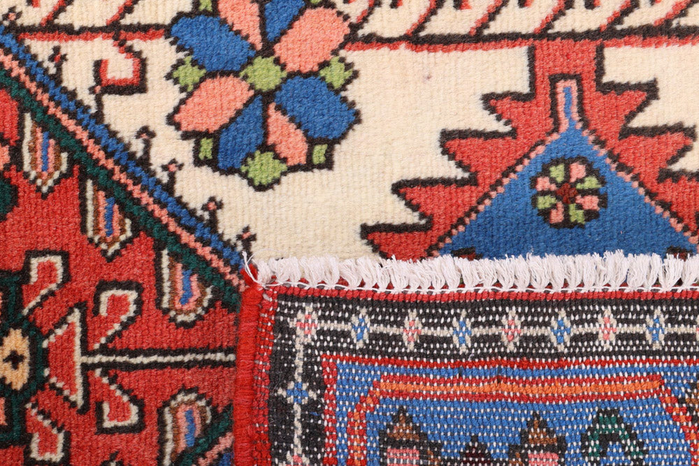 Perserteppich - Nomadic - 205 x 135 cm - mehrfarbig