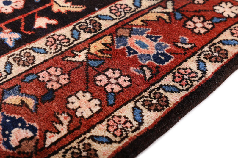 Perserteppich - Nomadic - 210 x 135 cm - dunkelrot