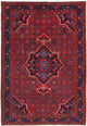 Perserteppich - Nomadic - 140 x 205 cm - dunkelrot