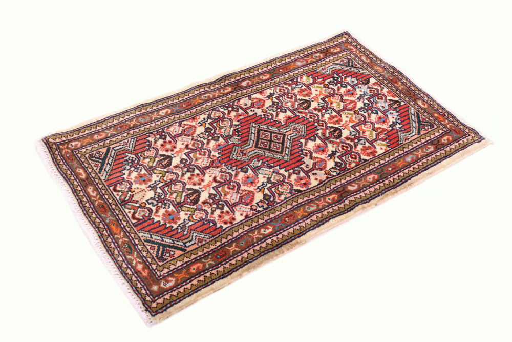Perserteppich - Nomadic - 60 x 100 cm - mehrfarbig