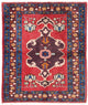 Perserteppich - Nomadic - 72 x 90 cm - mehrfarbig