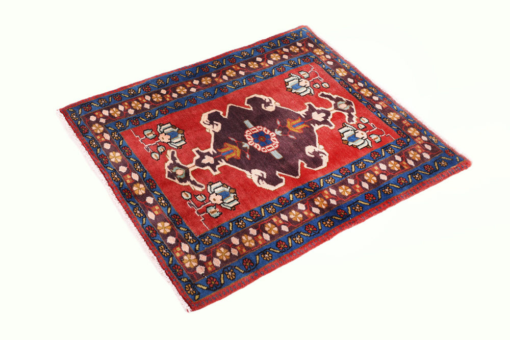 Perserteppich - Nomadic - 72 x 90 cm - mehrfarbig