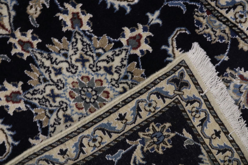 Läufer Perser - Nain - 290 x 76 cm - dunkelblau