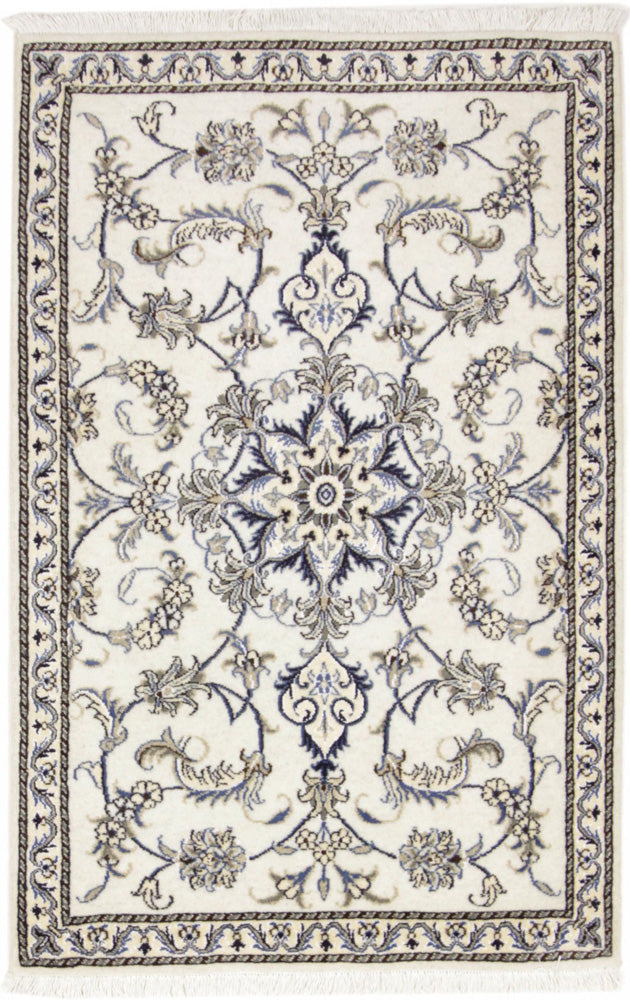 Perserteppich - Nain - 137 x 87 cm - creme
