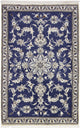 Perserteppich - Nain - 88 x 138 cm - blau