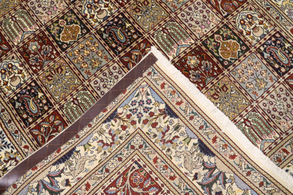 Perserteppich - Classic - 195 x 148 cm - dunkelbeige