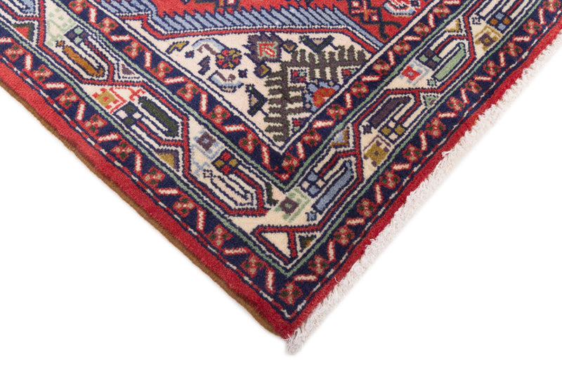 Perserteppich - Nomadic - 105 x 165 cm - dunkelrot