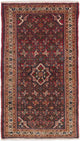 Perserteppich - Nomadic - 95 x 157 cm - dunkelrot