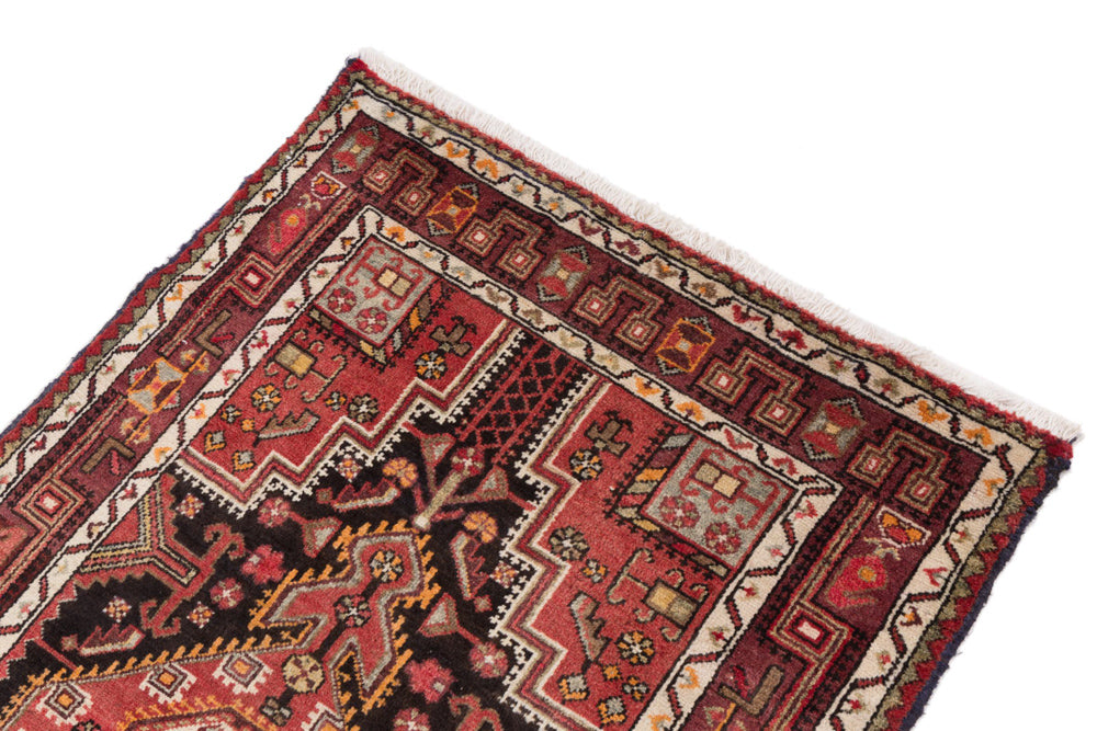 Perserteppich - Nomadic - 155 x 100 cm - dunkelrot