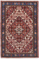 Perserteppich - Nomadic - 100 x 150 cm - dunkelrot