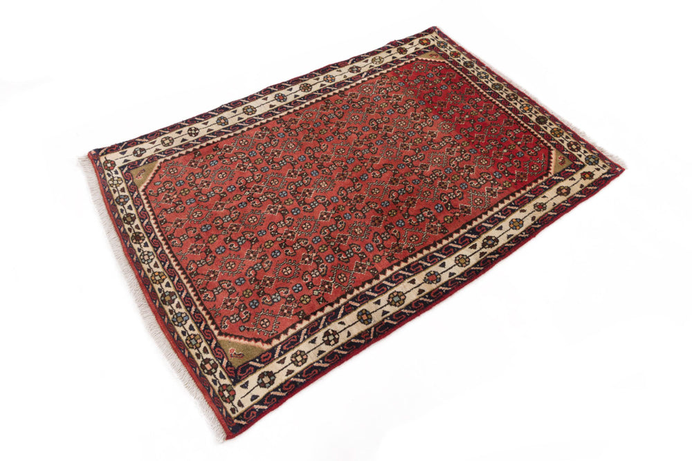 Perserteppich - Nomadic - 145 x 105 cm - rot