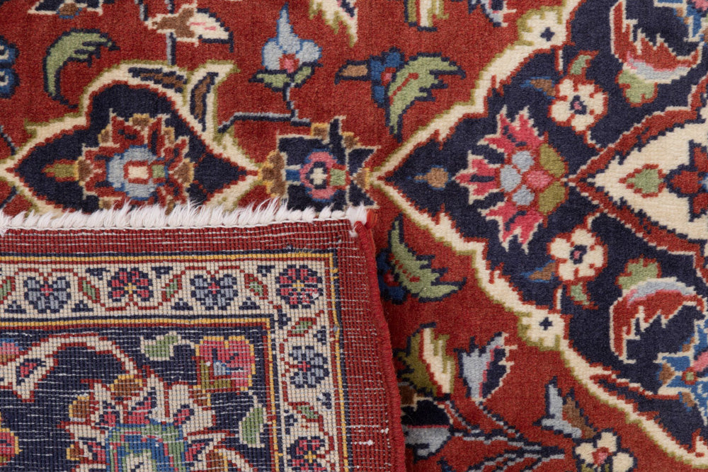 Perserteppich - Keshan - 150 x 105 cm - dunkelrot