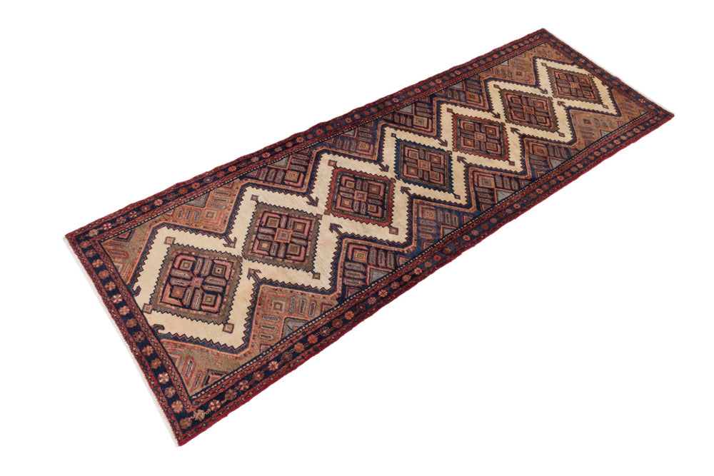 Läufer Perser - Nomadic - 99 x 295 cm - rost
