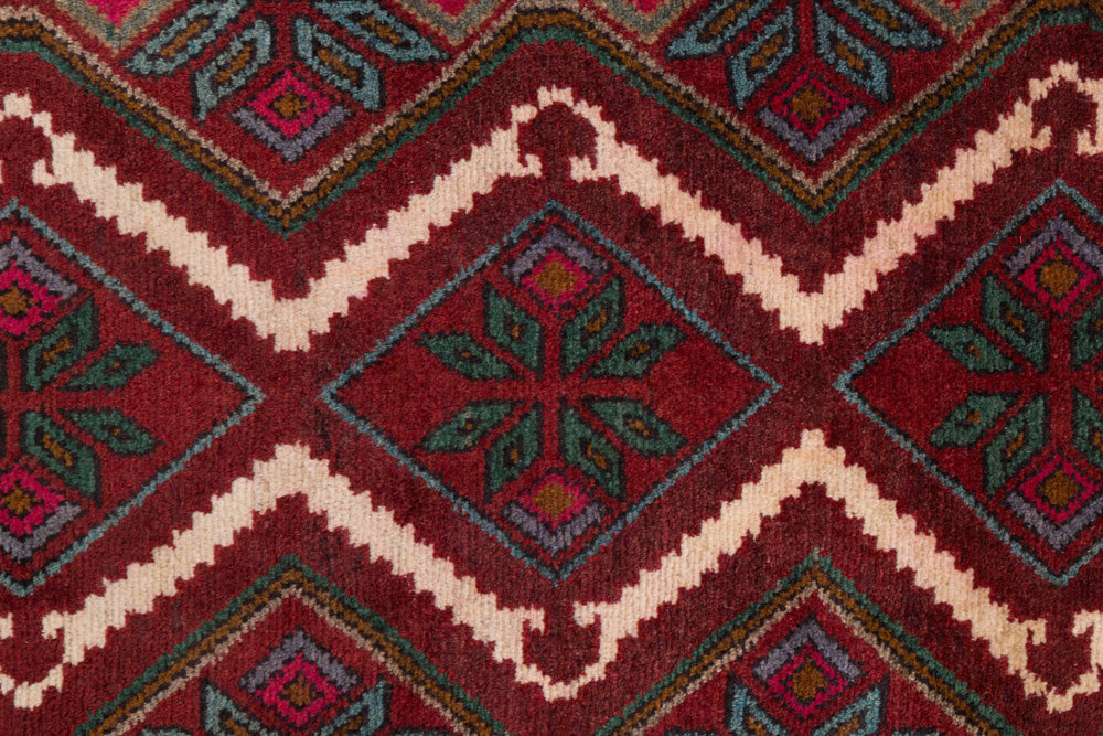 Läufer Perser - Nomadic - 260 x 87 cm - rost