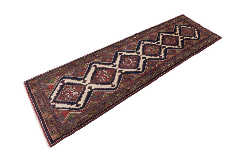 Läufer Perser - Nomadic - 91 x 294 cm - rost