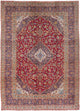 Perserteppich - Keshan - 247 x 335 cm - rot