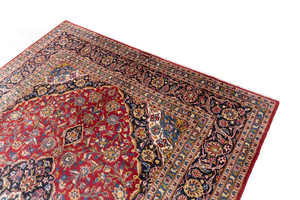 Perserteppich - Keshan - 350 x 250 cm - rot