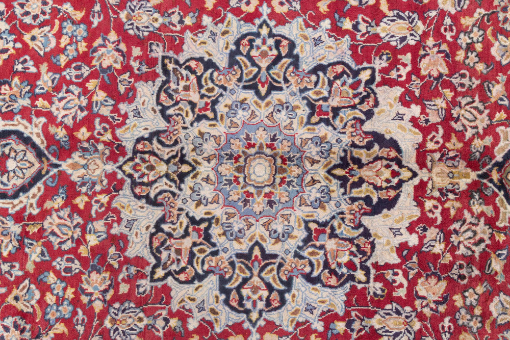 Perserteppich - Keshan - 355 x 245 cm - rot