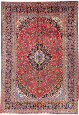 Perserteppich - Keshan - 350 x 240 cm - rot