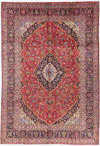 Perserteppich - Keshan - 350 x 240 cm - rot