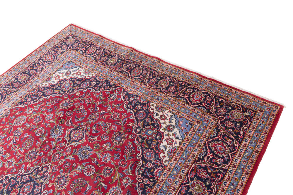 Perserteppich - Keshan - 355 x 240 cm - rot