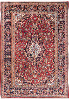 Perserteppich - Keshan - 345 x 250 cm - rot