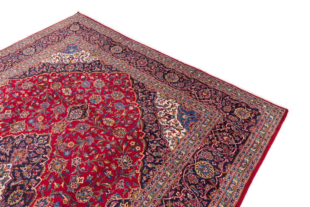 Perserteppich - Keshan - 305 x 420 cm - rot