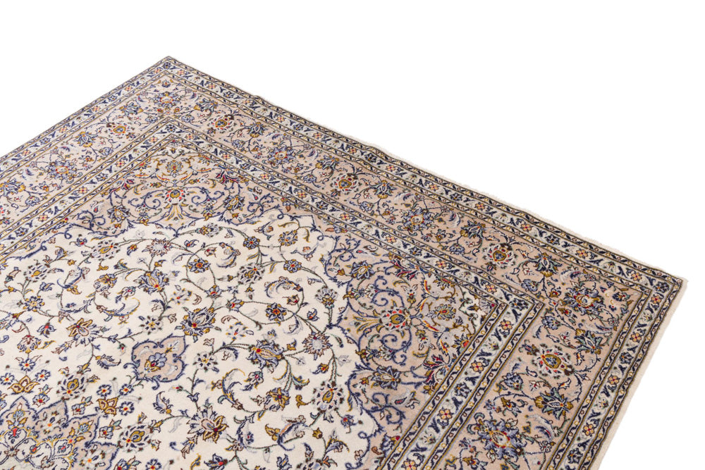 Perserteppich - Keshan - 345 x 245 cm - creme