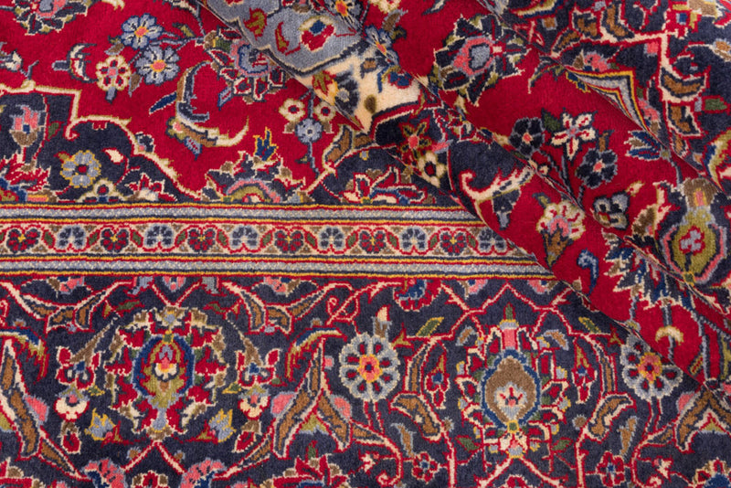 Perserteppich - Keshan - 308 x 204 cm - rot