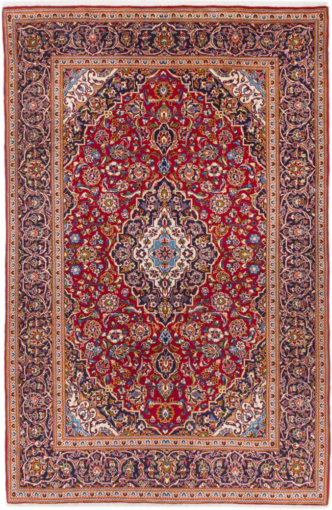 Perserteppich - Keshan - 320 x 208 cm - rot