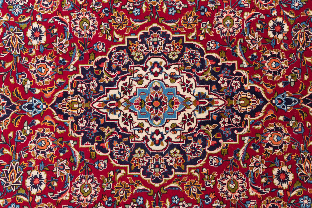 Perserteppich - Keshan - 320 x 208 cm - rot