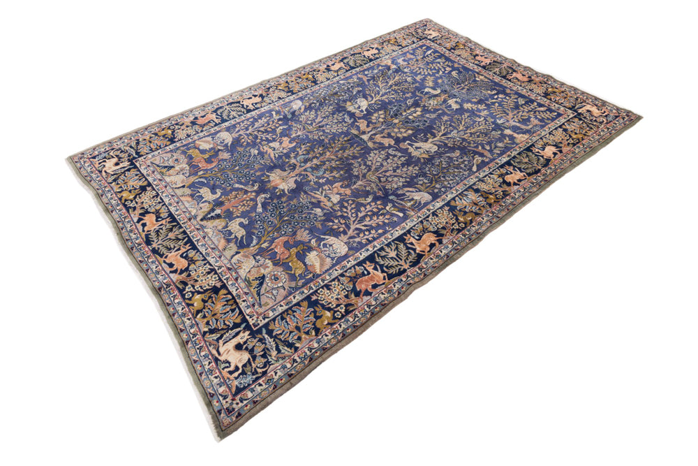 Perserteppich - Classic - 210 x 315 cm - dunkelblau