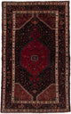 Perserteppich - Nomadic - 145 x 225 cm - dunkelrot