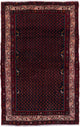 Perserteppich - Nomadic - 138 x 215 cm - dunkelrot