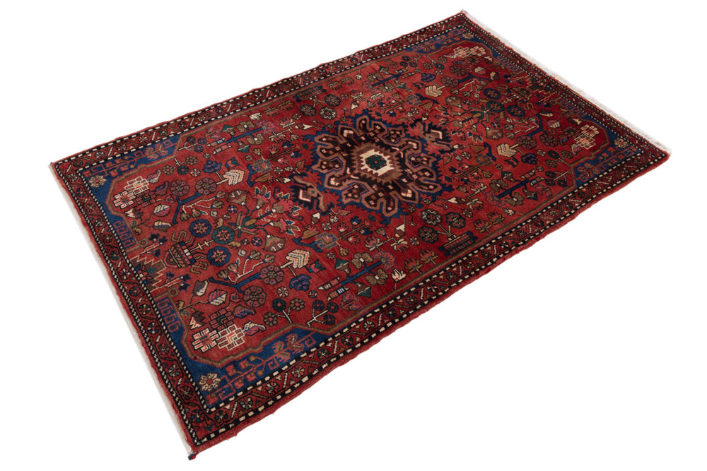 Perserteppich - Nomadic - 115 x 180 cm - rot