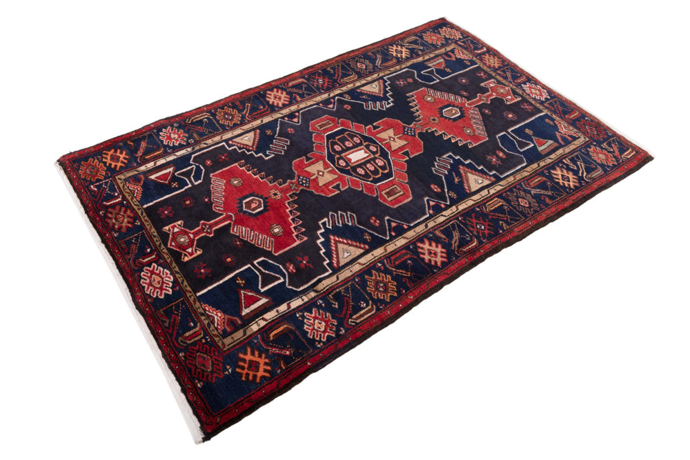 Perserteppich - Nomadic - 210 x 140 cm - mehrfarbig